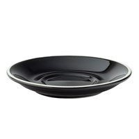 Saucer Barista Black 15cm 6in