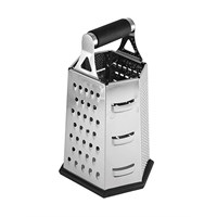 Grater 6-sided S/s