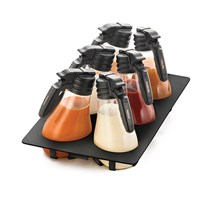 NSF Dispenser Set with Black Tray