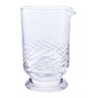 Cocktail Mixing Cut Glass Stemmed 65cl