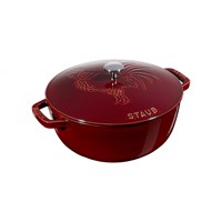 Roun Rooster Cocotte Re 24cm Staub