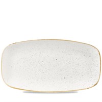 Stonecast Barley White Oblong Chefs Plate 13 7/8X7 3/8