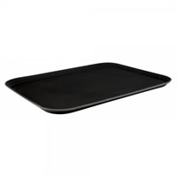 Non-Slip Tray Rectangular Black 50x38cm