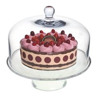 Cake Dome Glass 28.5cm 20cm H for 436201