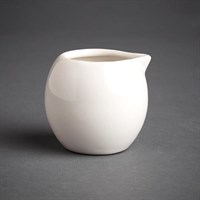 Milk Jug China White 7cl 2.5oz