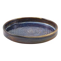 Plate Presentation Terra Aqua Blue 18cm