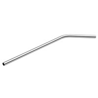 Straw Stainless Steel Bendy 22cm with Cleaning Brush