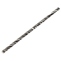 Straw Paper Zebra 20cm 6mm D