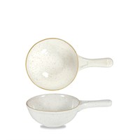 Skillet Pan Stoneware Barley White 24.5cm 57cl