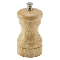 Pepper Salt Light Wood Mill Grinder 10cm