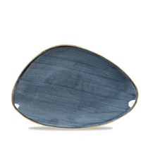 Plate Triangle Blueberry 30.5cm