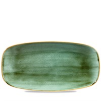 Plate Oblong Samphire Green 30cm