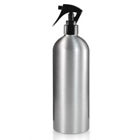 Aluminium Bottle 28mm Black Trigger Spray 50cl