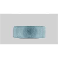 Raku Topaz Blue Rectangular Tile 37.6x14cm
