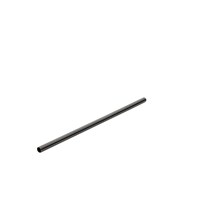 Straw Stainless Steel Cocktail Matt Black 14cm