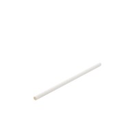 Straw Paper Cocktail Sip White 14cm 5mm D