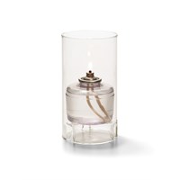 Candle Lamp Cylinder Clear Holder11x7.6cm