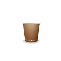 Paper Hot Cup Kraft Single Wall 4oz BP