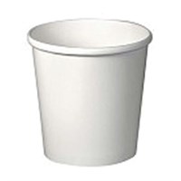 Container White Round Bio Paper 16oz