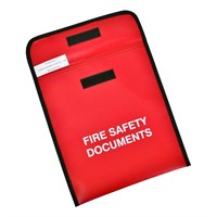 Fire Safety Document Holder A4 Pouch