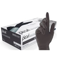 Gloves Nitrile Black Unpowdered Medium