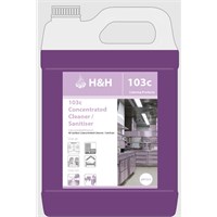 H&H 103C CLEANER/SANITISER 1:100 5L