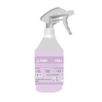 HH 103C CLEANER SANITISER PRINT BOTTLE INC TRIGGER