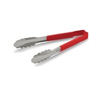 Tongs S/S Vollrath Kool Touch Red 31cm