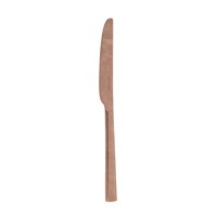 Cream Vintage Copper Dessert Knife 18/10