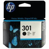 HP Printer Cartridge Black Ink HP 301