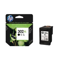 HP Printer Cartridge Black Ink HP 302XL