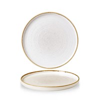 Plate Round Straight Edged Barley White 21cm