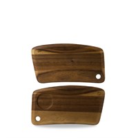 Board Wood Small Geo Deli 17 x 31cm