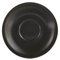 Saucer Royal Genware 13.5cm Matt Black