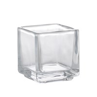 Nightlight Square Clear Holder 5.4cm 2in