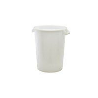 White Polyethylene Bin 100L