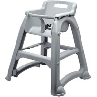 GenWare Grey PP Stackable High Chair