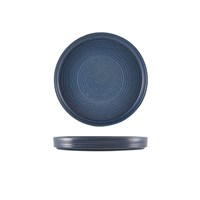 Plate Presentation Stoneware Antigo Denim 18cm