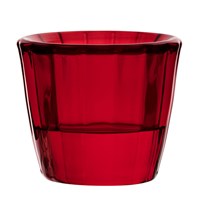 Nightlight Holder Ribbed Red 5.7cm