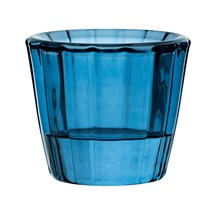 Nightlight Holder Ribbed Blue 5.7cm