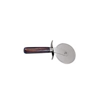 Pizza Cutter Wheel Wooden Handle 10.2cm