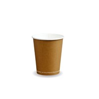 8oz Single Wall Kraft Cup