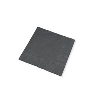 2-ply Black Cocktail Napkins 25cm