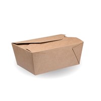 8 Kraft Hot Food Box 46oz/1324ml