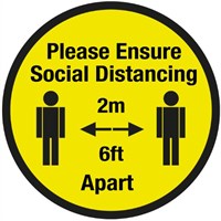 Please ensure of social distancing Floor 60cm