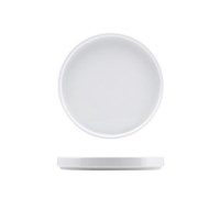 Genware Porcelain Low Presentation Plate 18cm