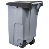 Grey Recycling Bin 85L