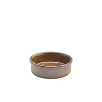 Terra Porcelain Rustic Copper Tapas Dish 10cm