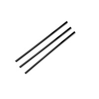 Black PLA Straws 21cm 5mm