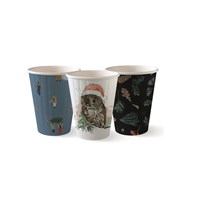 BioCups Double Wall Christmas Series 8oz